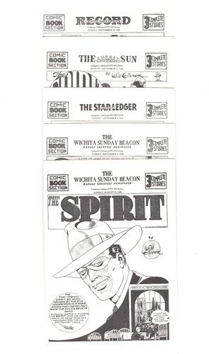 20 WILL EISNER THE SPIRIT (1972-73) COLLECTOR EDITION 1940s COMICS W/NOTES NM - Picture 8 of 9