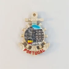Portugal Lisboa Anchor Tourist Travel Souvenir 3D Resin Fridge Magnet Craft Gift