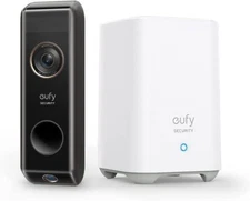 eufy Security Wireless Video Doorbell 2K Dual Camera Dual Motion Detect |Refurb