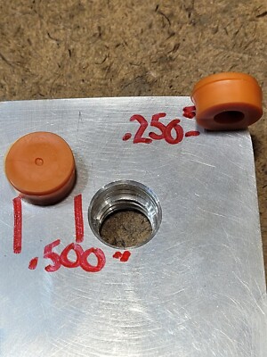 その他 way to play 40pieces CNC Fixture Plate TPE Hole Plugs for 1/2