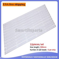 New LED backlight strips For Insignia NS-50D550NA15 SVH500A22 REV05 6LED 131113
