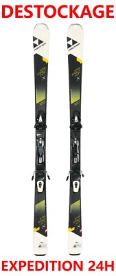 Gebrauchte Fischer XTR PRO Alpinski 140 cm (1 m 40) Schwarz Mit Bindungen