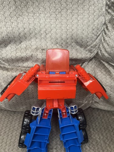 Playskool Heroes Transformers Optimus Prime Rescue Bots 12” Toy Figure Truck - Picture 16 of 16