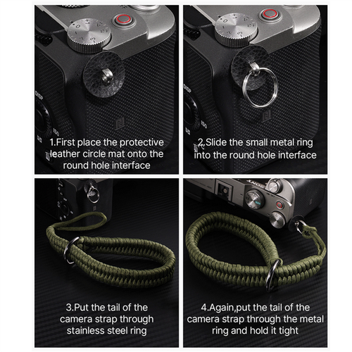 35cm Nylon Camera Hand Wrist Strap For Canon Nikon Sony Leica DSLR SLR - Picture 9 of 13