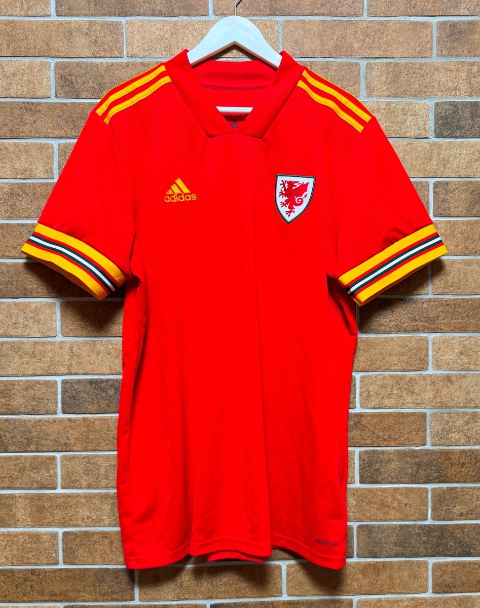 WALES NATIONAL TEAM EURO 2020/2021 HOME FOOTBALL SHIRT JERSEY SIZE