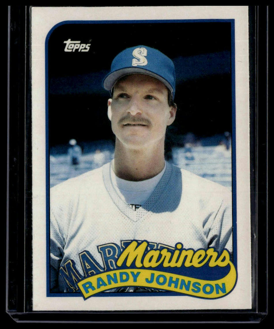 1989 Topps Traded #57T Randy Johnson NM/NM+ RC Rookie