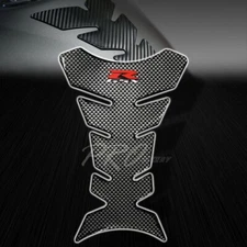 3D Gel Fuel/Gas Tank Pad Protector Decal/Sticker Chrome Carbon Look Suzuki GSX-R