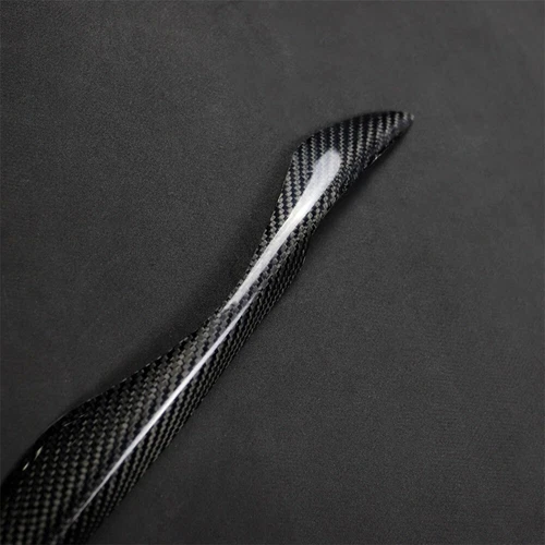 Carbon Fiber Headlight Eyelids Eyebrow Trim For BMW E46 328i 330i 325i 1999-04 - Bild 9 von 12