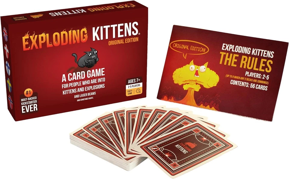 Exploding Kittens - Card Games | Family Friendly Party Games - Image 3 of 4