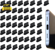 50 Pcs USB C Dust Plug, USB Type C anti Dust Plugs Cover, Type C Charging Port P