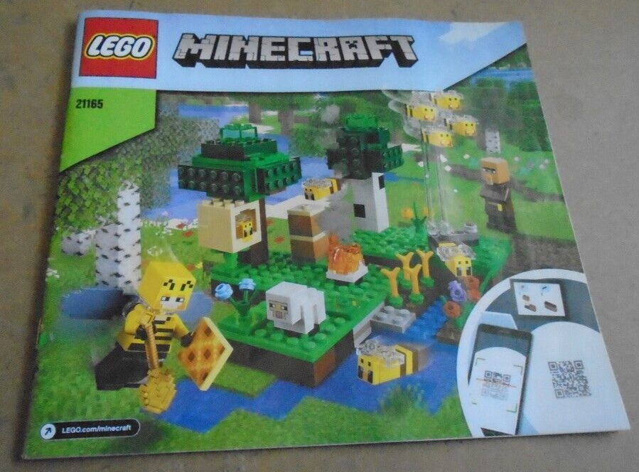 LEGO Minecraft #21165 The Bee Farm MANUAL INSTRUCTIONS ONLY!!!! | eBay