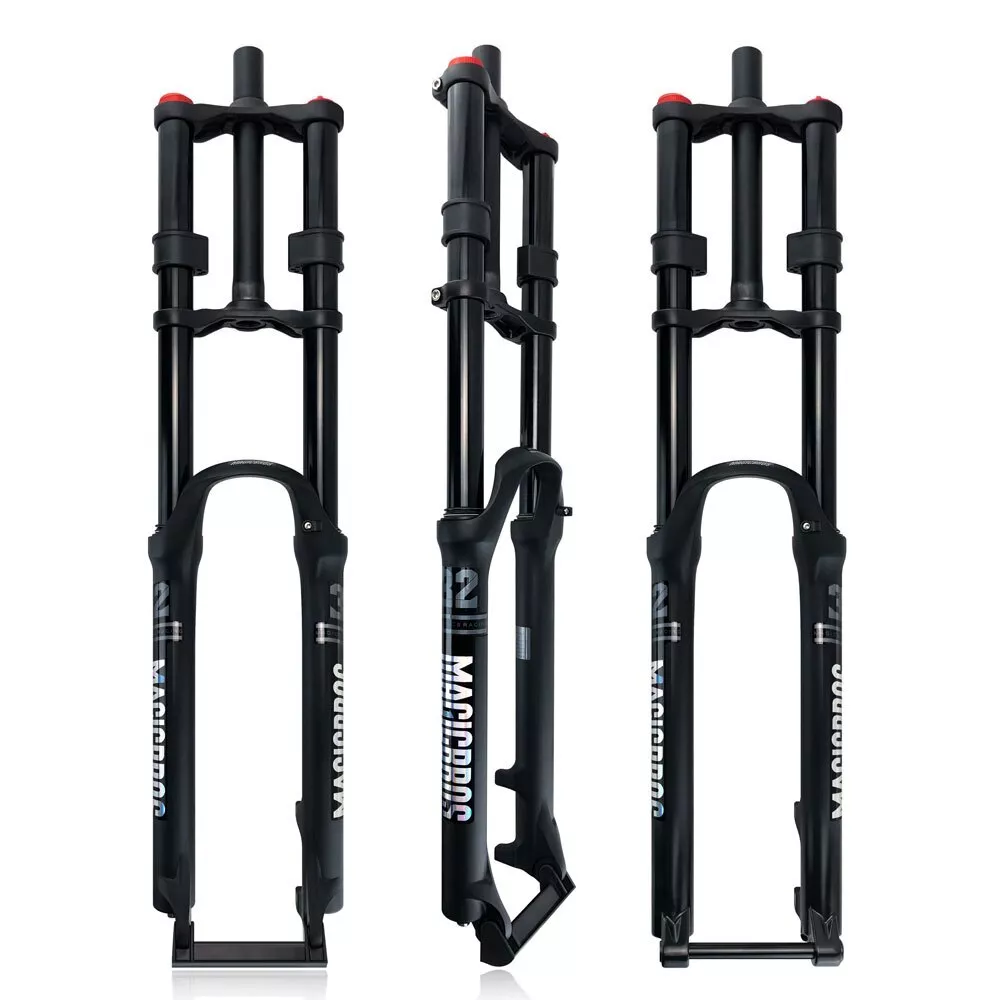 Mountain Bike Double Crown Dual Shoulder Air Suspension Fork 26