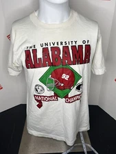 Vintage screen Stars 1992 Alabama National Champions Single Stitch Large