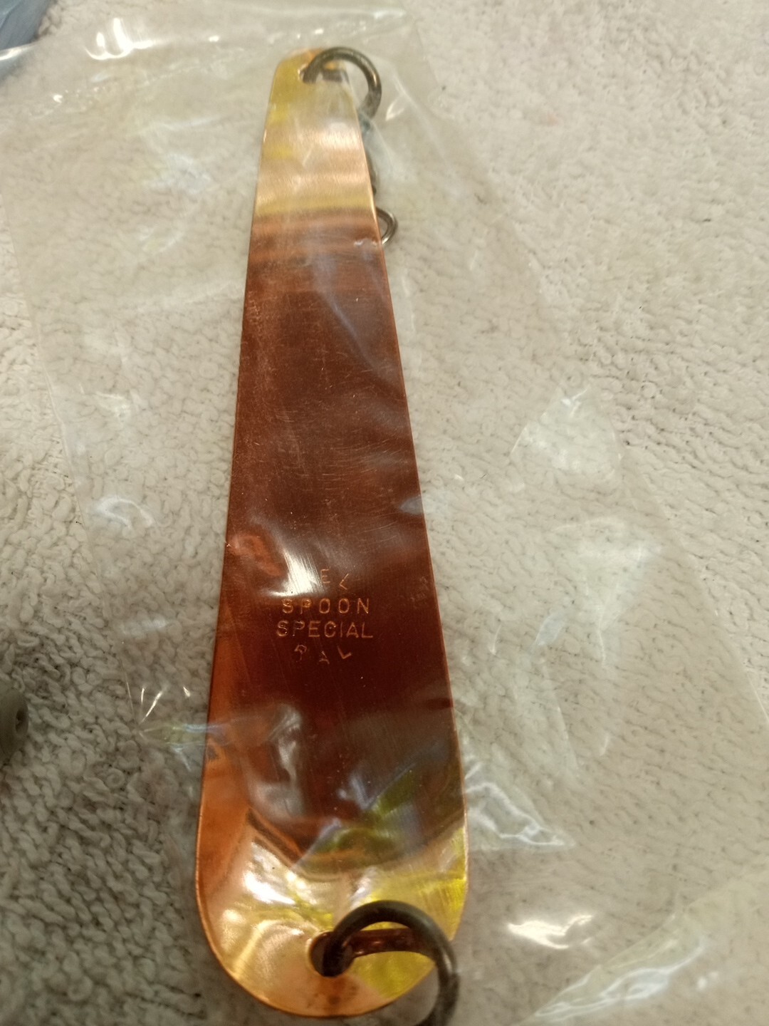 Box 11/39 PAL Eel Bronze Special Salmon Spoons.  Lot Of 18 New. - Image 2