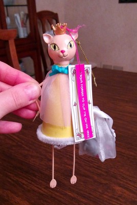 Betsey Johnson cat ornament