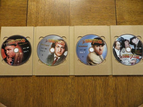 The Three Stooges Collector's Edition - Mo, Larry, Curly - 2008 - 4-DVD LIKE NEW - Picture 4 of 4