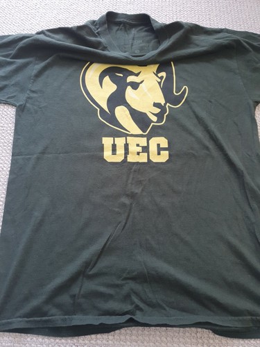 Vintage T Shirt Size Large Dark Green With Logo Ikon Collectables - Picture 5 of 12