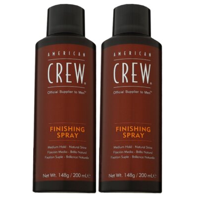 American Crew Alternator Finishing 2 x 200 ml Spray Styling Pump Haarspray Set