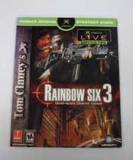 Rainbow Six 3 Prima Official Strategy Guide Xbox Ubisoft Tom Clancy