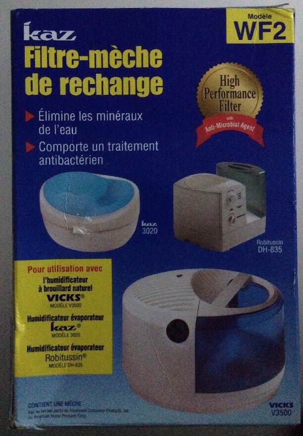 (1) PROTEC KAZ PROCARE MODEL WF2 HUMIDIFIER WICK FILTER REPLACEMENT, GENUINE