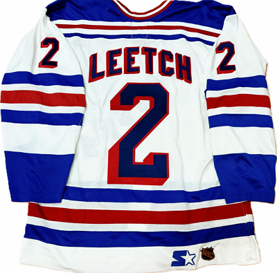 ■NHL Brian Leetch　ブライアン・リーチ Mirror Blue □NHL Brian Leetch ブライアン・リーチ Mirror Blue 1990-91 Score