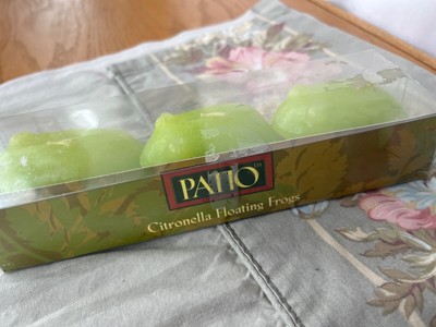 3 Floating Frog Candles Frogs For Outdoor Fun