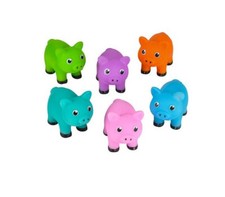 One Dozen 2" Rubber Pigs