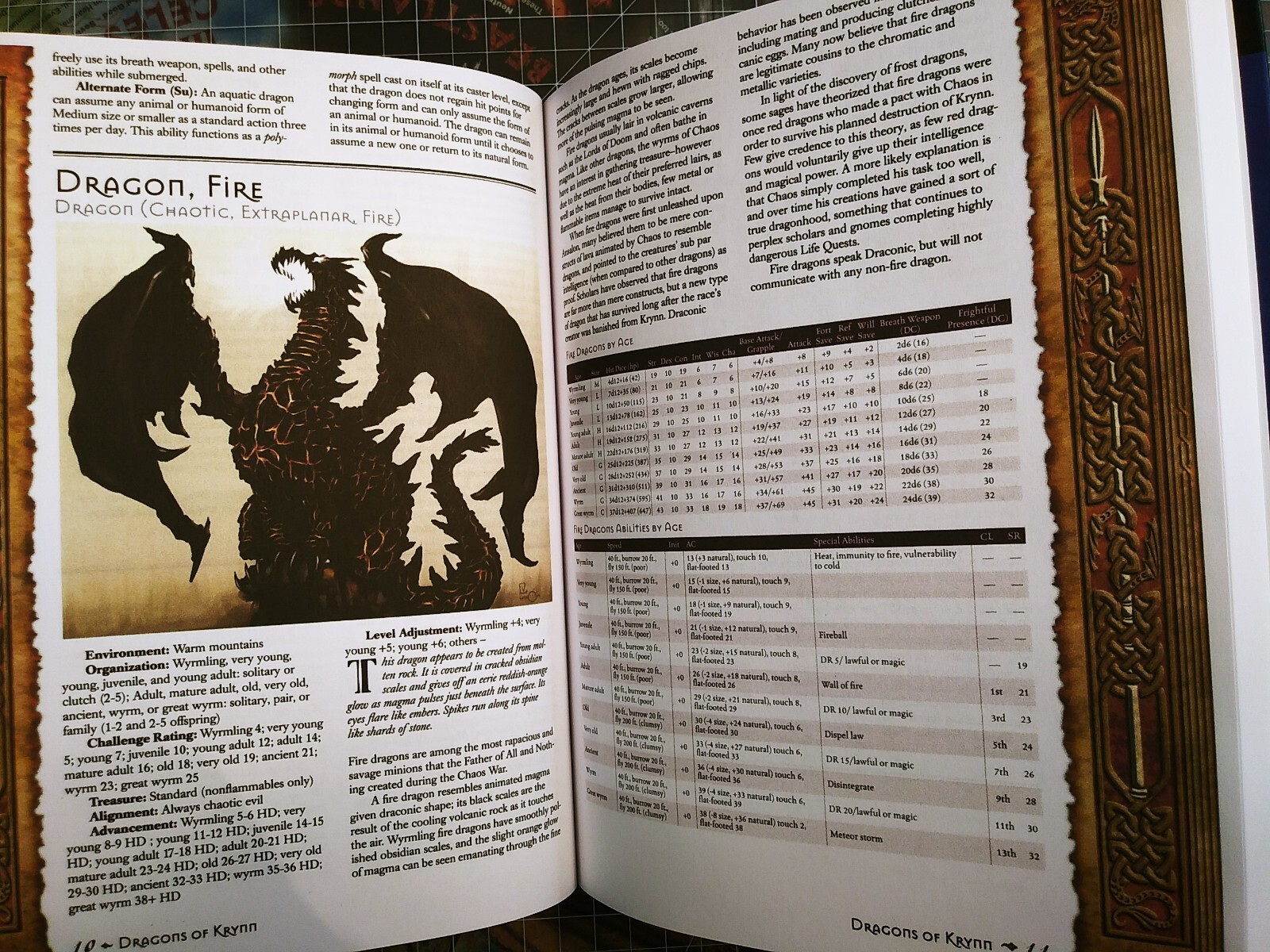 Bestiary of Krynn Dragonlance Dungeons & Dragons Hardcover eBay