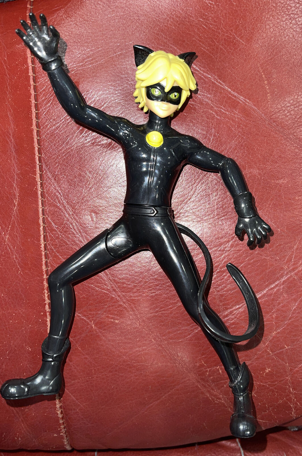 Cat Noir 7 Bandai Zag Heroes Miraculous ladybug 360 Spin Action moving  figure