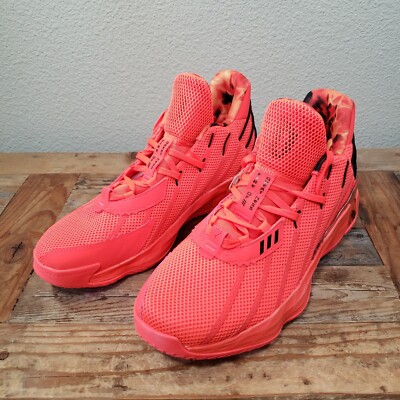 Adidas Dame 7 GCA Fire of Greatness Inside Mens 13.5 Basketball Shoes FX7439 New