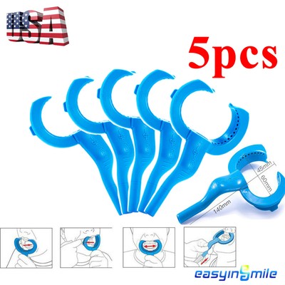 5 Pièces Easyinsmile – Écarteur De Joues Dentaire Avec Aspiration De Salive – Neuf Pour Dentisterie