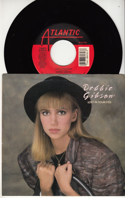 DEBBIE GIBSON - LOST IN YOUR EYES - ORIGINAL ATLANTIC 45 WPS
