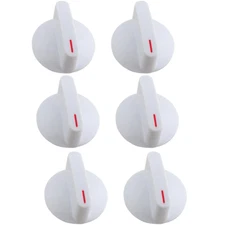 WH1X2721 Dryer Washer Knob Fits GE WE1X1207 WE01X10033 AP2044893 WE1X1208 6-Pk 