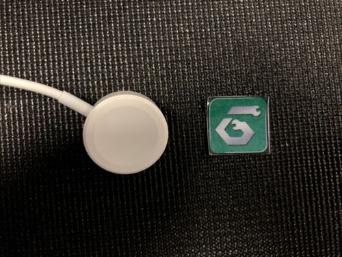 Apple Watch Magnetic Charger USB-A 1M White/White A1768 Genuine OEM USED Grade A - Picture 2 of 4