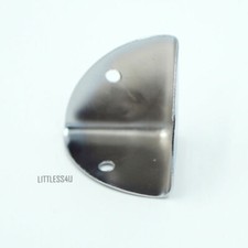 4 X Metal Corner Angle Brace Protectors for Wooden Trunk Box Chest Flightcase