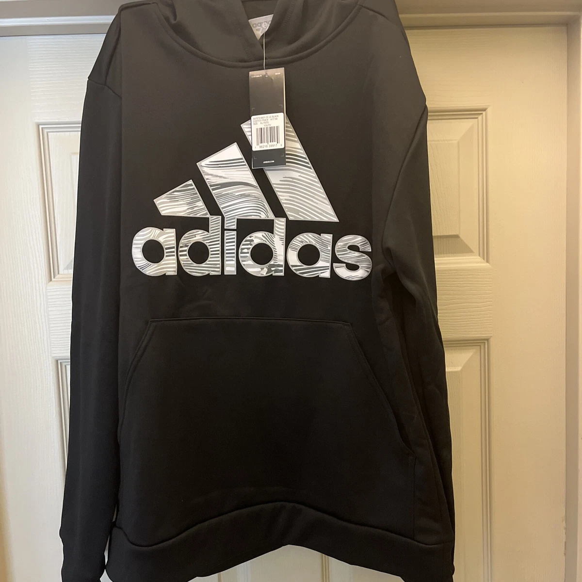 adidas performance logo tech pullover