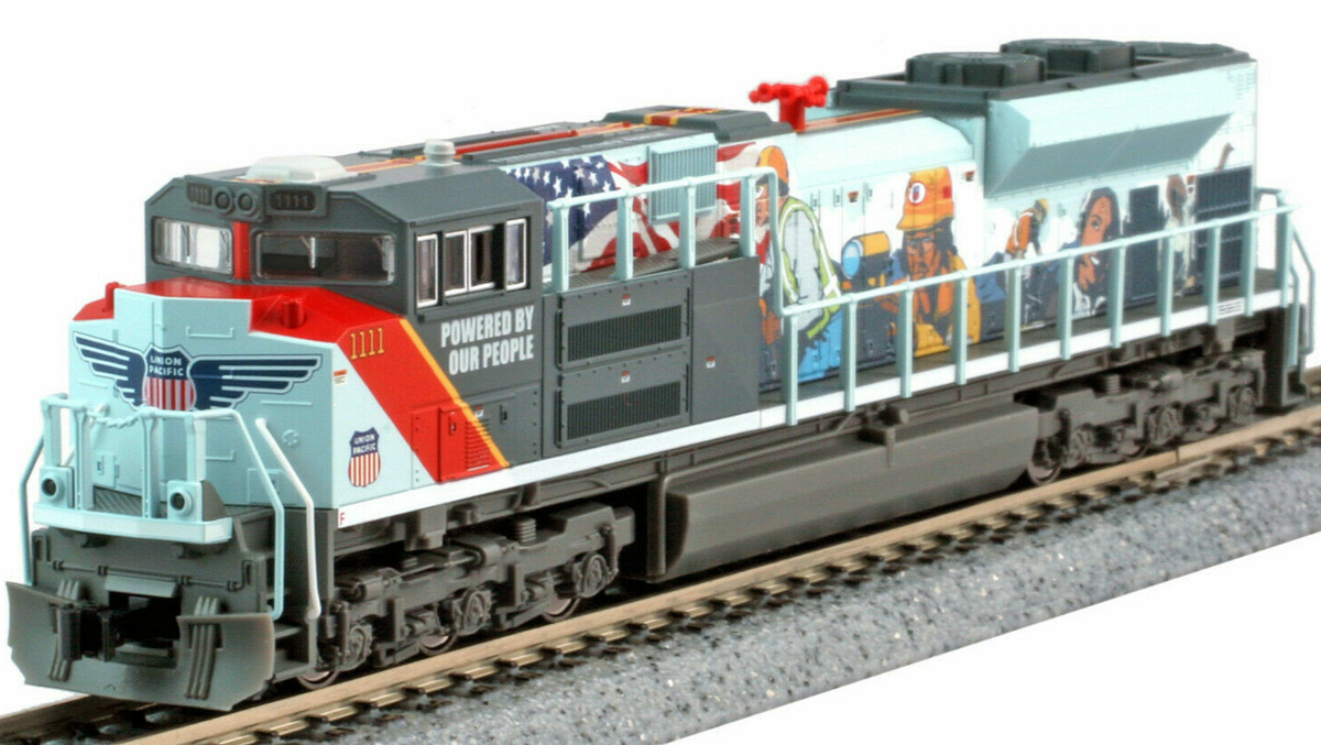 Kato N Scale ~ Union Pacific SD70ACe DCC Sound 1111 People Powered