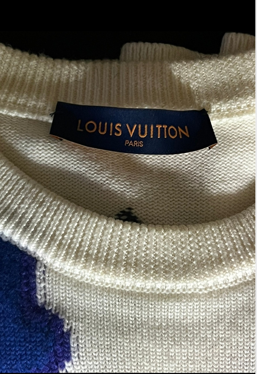 Buy Louis Vuitton 21AW x NBA Collaborator Multi Logo Crew Neck