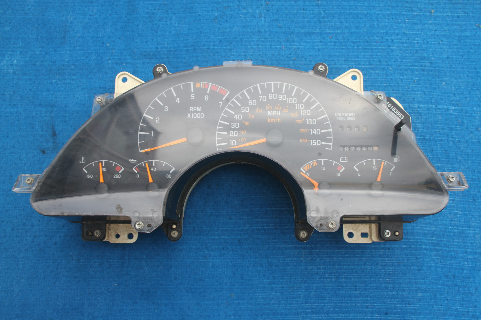 Speedometer Instrument Cluster 1994 Pontiac Firebird 22k Miles 5.7 