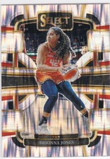 2024 Panini Select WNBA Concourse Silver Flash Prizm #88 Brionna Jones