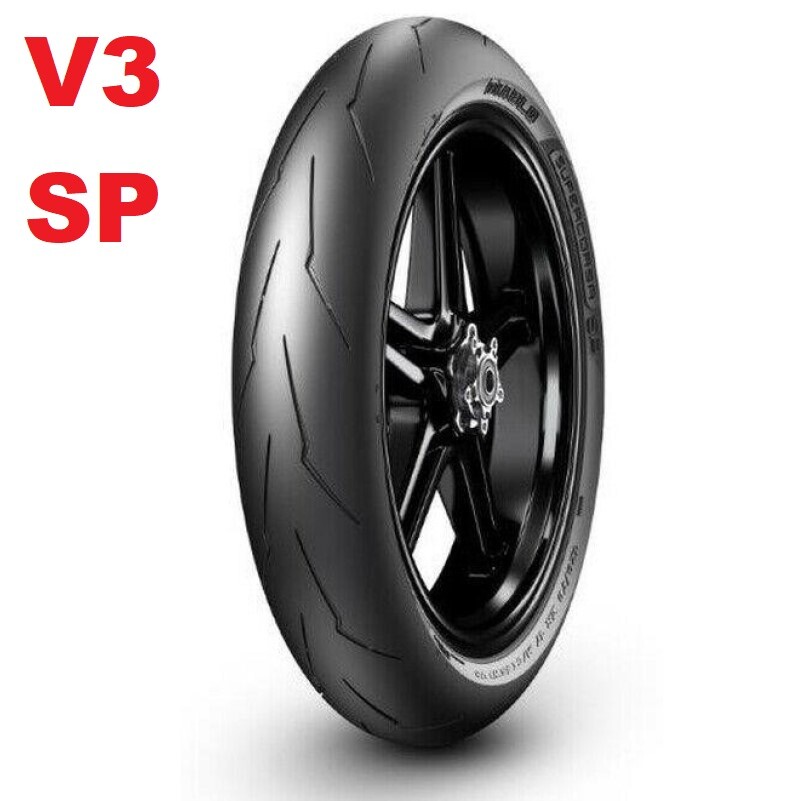 Motorcycle Tyre Pirelli SUPERCORSA V3 SP 120/70 ZR17 (58W) Front Honda