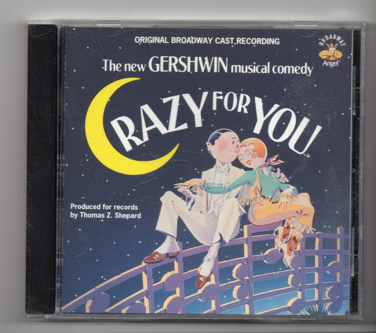 (JV307) Gershwin: Crazy For You, Original Broadway Cast Recording- 1992 CD+Flyer