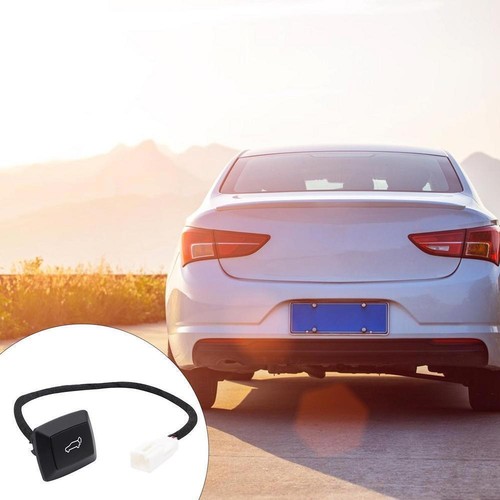 Car Trunk Door Lock Electric Tailgate Trunk Release Switch Button W/ Red Light - Foto 11 di 15