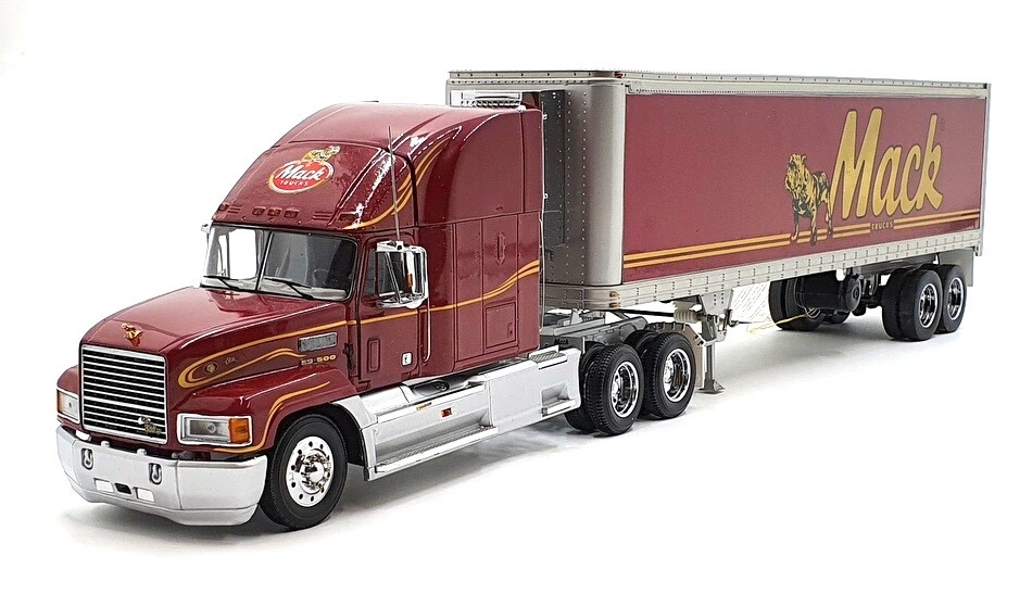 Franklin Mint 1 32 Scale B11U024 B11WH02 Mack Truck Trailer