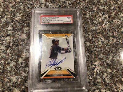 STARLING MARTE 2013 Topps Tier One On the Rise Autograph #256/399 PSA 9 Mint  