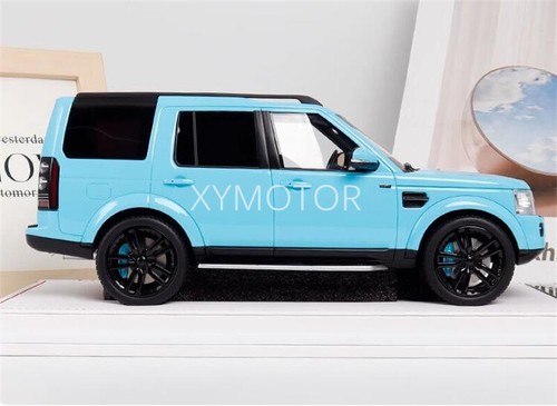 IVY Merit 1/18 Land Rover Discovery 4 pressofuso modellino auto display nero/grigio/blu - Foto 20 di 22