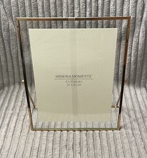 New Gold  Glass Picture Frame 8  x 10  