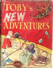TOBY TWIRL NEW ADVENTURES ANNUAL 1956 S Hodgetts E Jeffrey hardback dust jacket