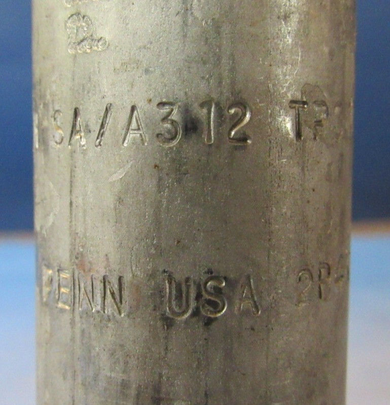 Lot of (7) Penn 3/4" x 6" Nipple Stainless Steel A312/304L Sch 80 PE x MNPT USA