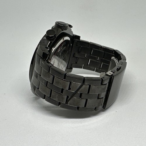 Marc Anthony FMDMA128 Mens Black Stainless Steel Analog Dial Quartz Watch HME121 - Picture 8 of 11
